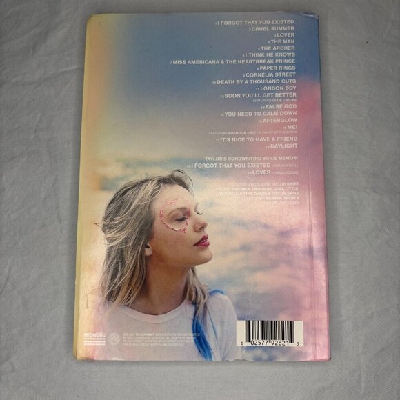 TAYLOR SWIFT LOVER Deluxe Album Version 3 Diary ONLY - CD Not Included - Picture 2 of 3
